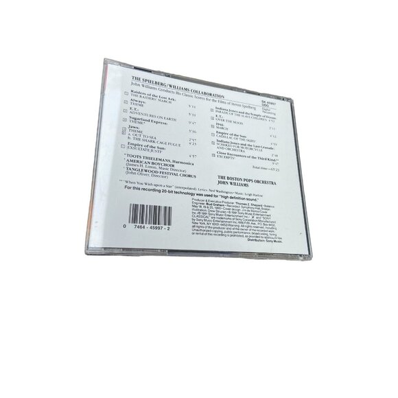 The Spielberg Williams Collaboration John Williams The Boston Pops Orchestra - Picture 2 of 4